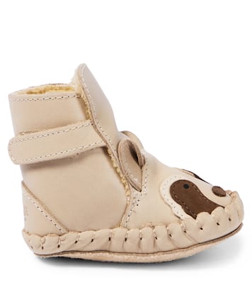Bebé - botines Kapi Raccoon de piel | Donsje