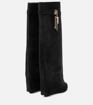 Bottes Shark Lock en daim | Givenchy