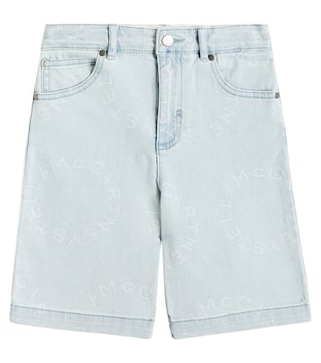 Shorts de denim con logo | Stella McCartney Kids