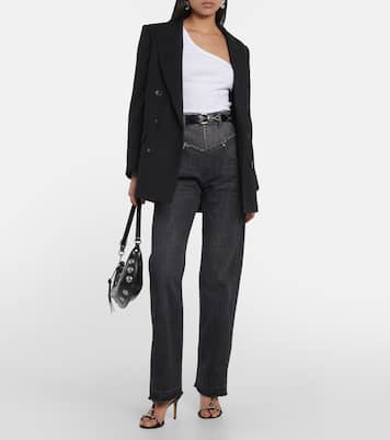 One-shoulder cotton tank top | Isabel Marant