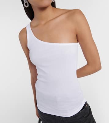 One-shoulder cotton tank top | Isabel Marant