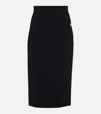 Jupe crayon en laine | Dolce&Gabbana