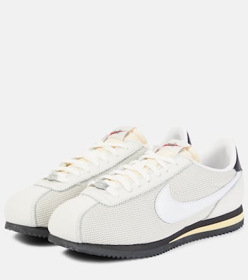 Cortez leather-trimmed sneakers | Nike
