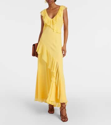 Ruffled maxi dress | Polo Ralph Lauren