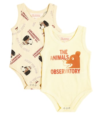 Baby - Set di 2 body in cotone | The Animals Observatory