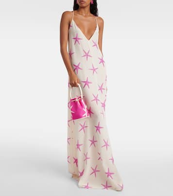 Bucket-Bag VLogo Starfish Mini aus Canvas | Valentino Garavani