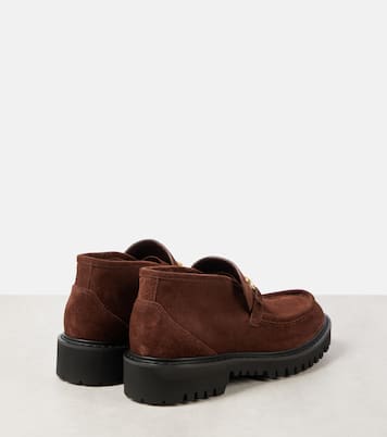 Bottines VLogo Signature en daim | Valentino Garavani