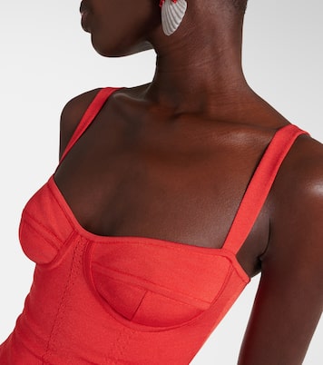 Bustier-Top aus Strick | Dolce&Gabbana