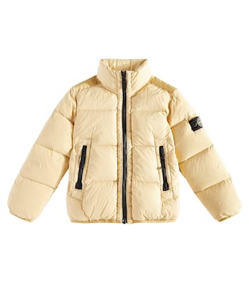 Compass down jacket | Stone Island Junior
