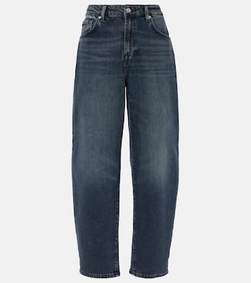 Jayne high-rise tapered jeans | 7 For All Mankind