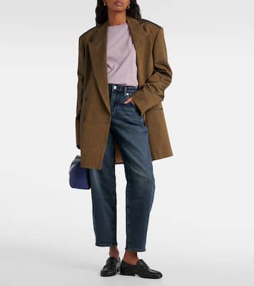 Jayne high-rise tapered jeans | 7 For All Mankind