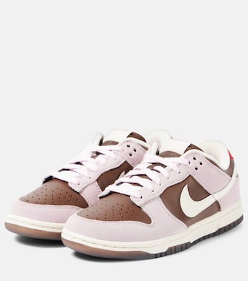 Baskets Dunk Low en cuir et daim | Nike