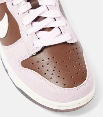 Baskets Dunk Low en cuir et daim | Nike