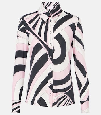 Blouse Iride en satin | Pucci