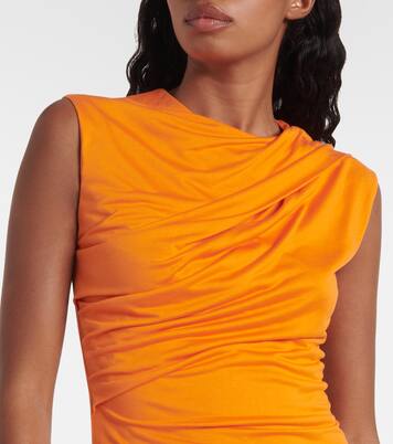 Robe longue en soie | McQueen