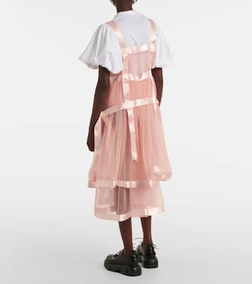 Abito midi in tulle | Noir Kei Ninomiya