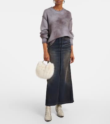 Sac Romeo en fourrure synthétique | Staud