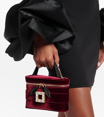 Velvet vanity bag | Roger Vivier