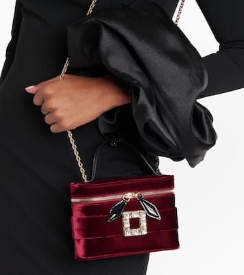 Velvet vanity bag | Roger Vivier