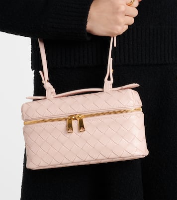 Bolso neceser Bang Bang de piel Intrecciato | Bottega Veneta