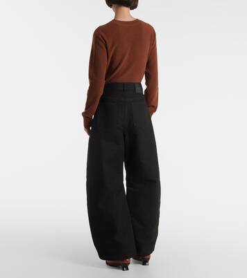 High-rise wide-leg jeans | Loewe