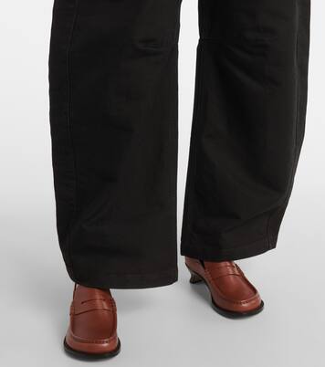 High-rise wide-leg jeans | Loewe