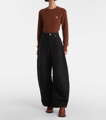 High-rise wide-leg jeans | Loewe