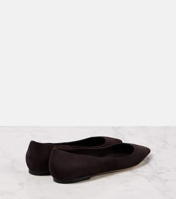 Romy suede ballet flats | Jimmy Choo