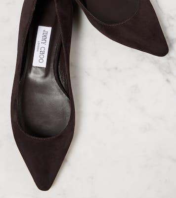 Romy suede ballet flats | Jimmy Choo