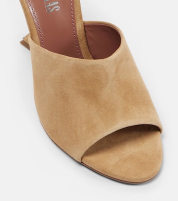 Mules Nina 105 en daim | Paris Texas
