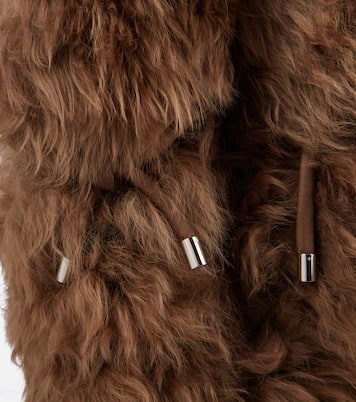 Bottes après-ski Gaia High en shearling | Moncler Grenoble