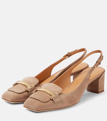 Escarpins slingback 50 en daim | Tod's