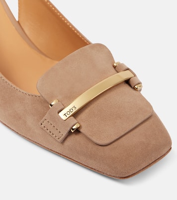 Escarpins slingback 50 en daim | Tod's