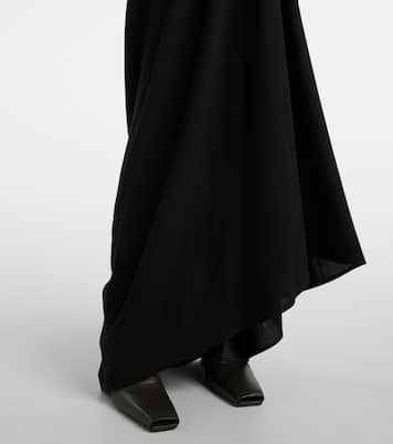Amphora Prong wool grain de poudre gown | Rick Owens
