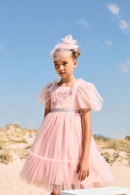 Robe en tulle à pois et sequins | Patachou