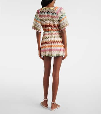 Minirock aus Häkelstrick | Missoni