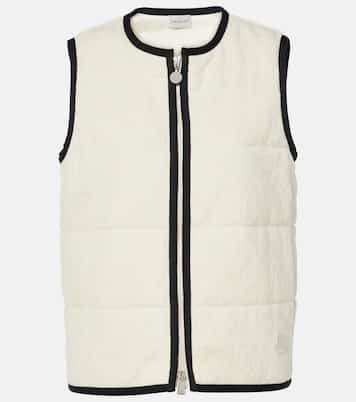 Gilet imbottito in misto cotone | Moncler