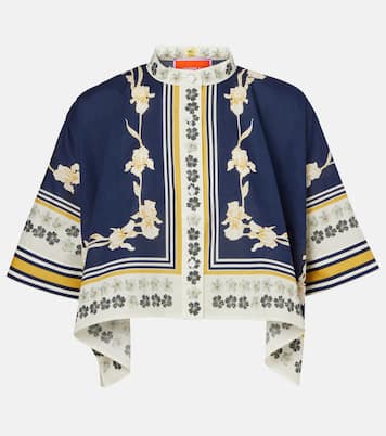 Camisa Foulard de algodón con estampado | La DoubleJ