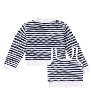 Set aus Cardigan und Top aus Baumwolle | Moschino Kids