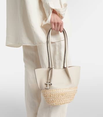 T Timeless Small leather shoulder bag | Tod's