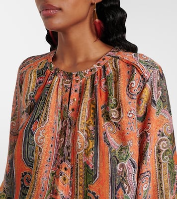 Top May in seta con stampa | Isabel Marant