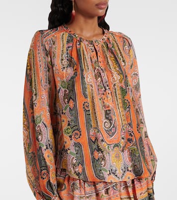 Top May in seta con stampa | Isabel Marant