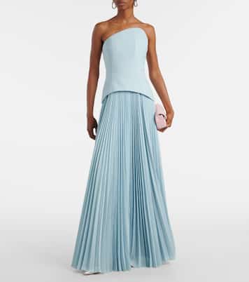 Britt pleated gown | Solace London