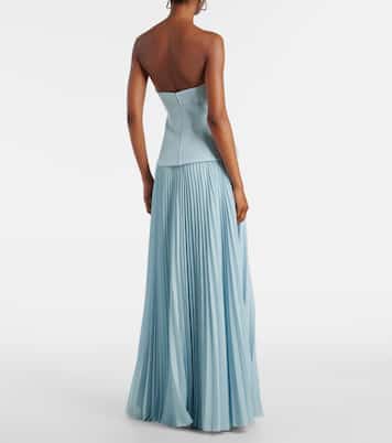 Britt pleated gown | Solace London