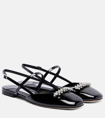 Verzierte Ballerinas Belinda aus Lackleder | Jimmy Choo