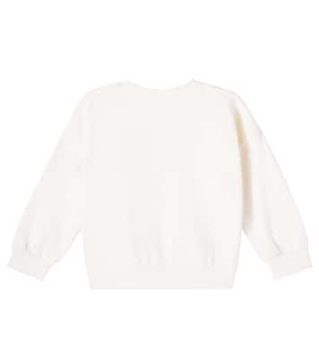 Maxi printed cotton jersey sweatshirt | Molo