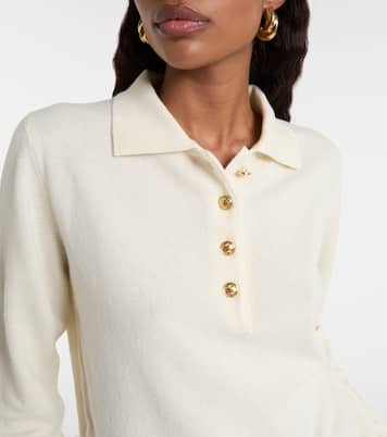 Highland wool and cashmere polo sweater | Blazé Milano