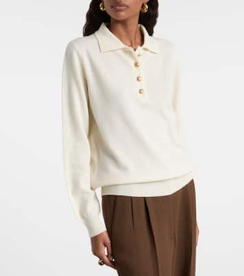 Highland wool and cashmere polo sweater | Blazé Milano