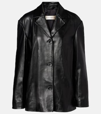 Blazer Opus aus Leder | Nour Hammour