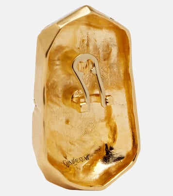 Organic clip-on earrings | Saint Laurent